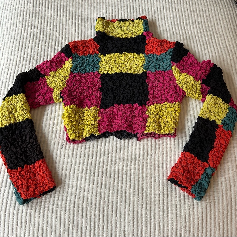 Mara Hoffman Jayne popcorn top sample